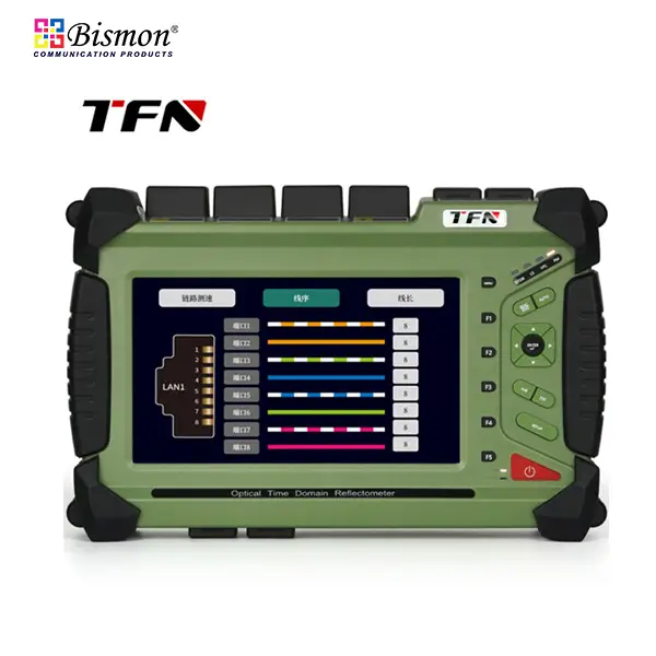 F4-Series Compact OTDR 8inch LCD SM/MM 850/1300/1310/1550nm(26/30/37/35)